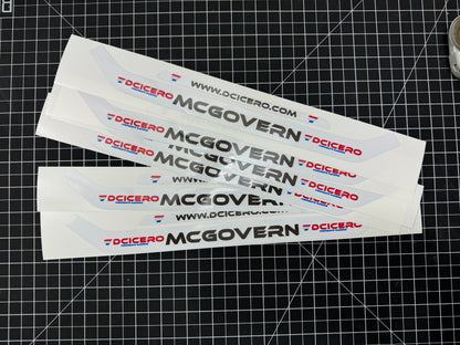 Custom Visor Stickers