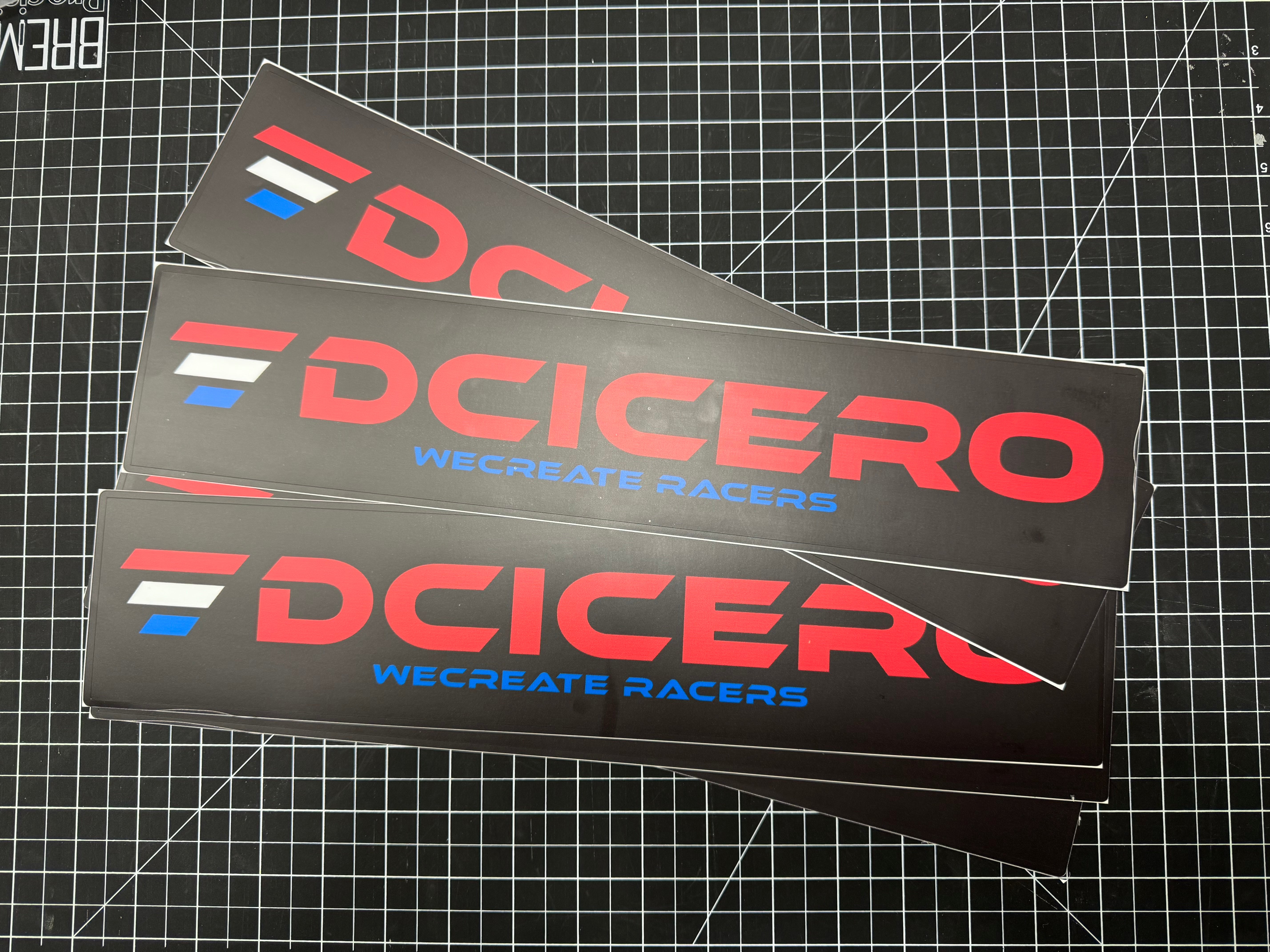 Custom Visor Stickers